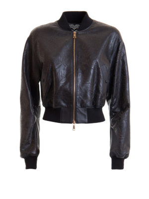 ROBERTO CAVALLI: Chaquetas Bomber - Chaqueta Bomber - Negro