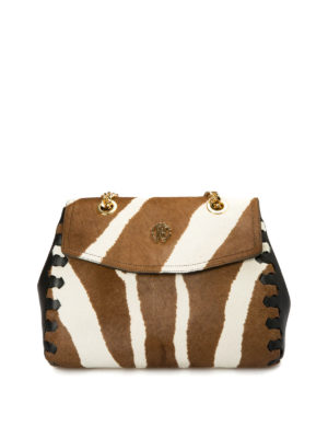 ROBERTO CAVALLI: bauletti - Bauletto Pony in cavallino