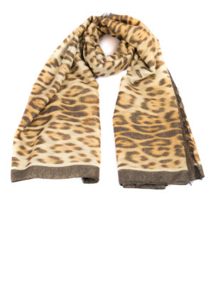 ROBERTO CAVALLI: Bufandas y pañuelos - Bufanda - Beis