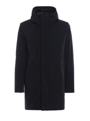 RRD: padded coats - Two in one dark blue padded Rain Parka