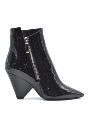 SAINT LAURENT: Stiefeletten - Stiefeletten - Schwarz
