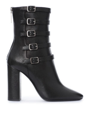 SAINT LAURENT: tronchetti - Stivaletti Lou 100