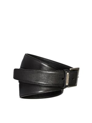 SAINT LAURENT: belts - Leather belt