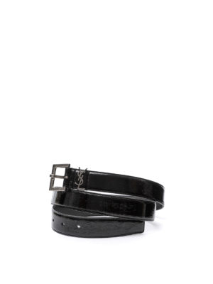 SAINT LAURENT: Gürtel - Gürtel - Schwarz