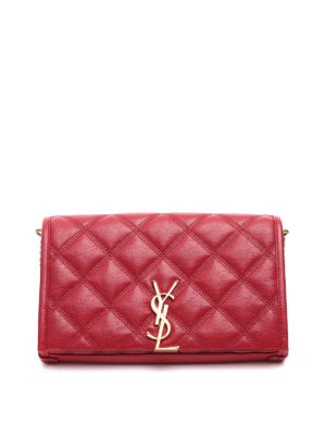 SAINT LAURENT: Umhängetaschen - Umhängetasche - Rot