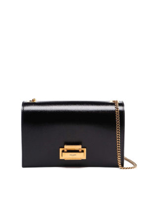 SAINT LAURENT: cross body bags - Motropolis polished leather cross body bag