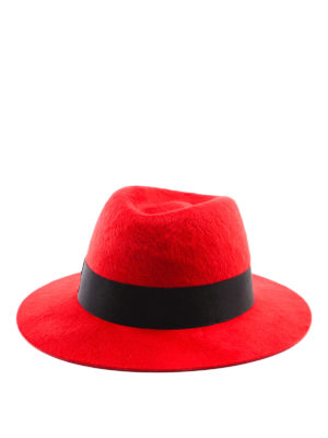 SAINT LAURENT: hats & caps - Fedora felt hat