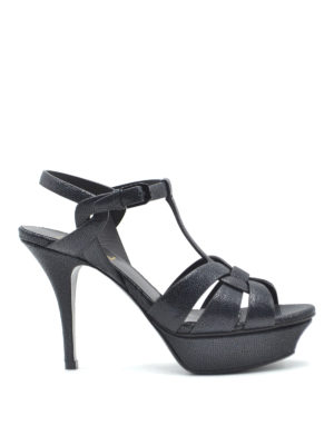 SAINT LAURENT: Sandalen - Sandalen - Blau