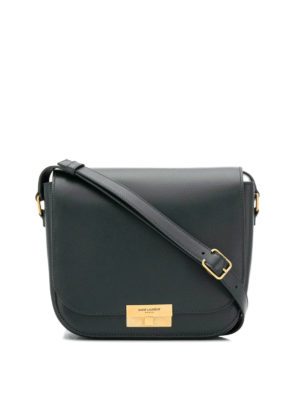 SAINT LAURENT: borse a spalla - Tracolla Betty in pelle liscia