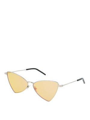 SAINT LAURENT: Sonnenbrillen - Sonnenbrille - Gelb