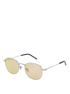 SAINT LAURENT: Sonnenbrillen - Sonnenbrille - Silber