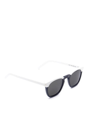 SAINT LAURENT: sunglasses - SL 28 two tone sunglasses
