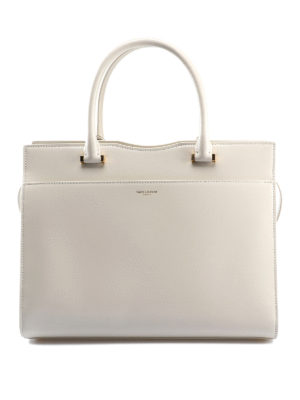 SAINT LAURENT: shopper - Borsa Medium Uptown in pelle