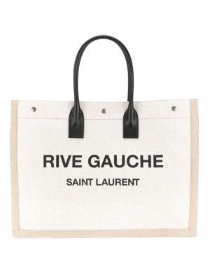 SAINT LAURENT: shopper - Shopper Noe in lino