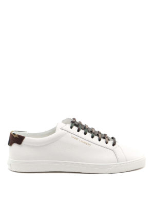SAINT LAURENT: trainers - Andy camu detail sneakers