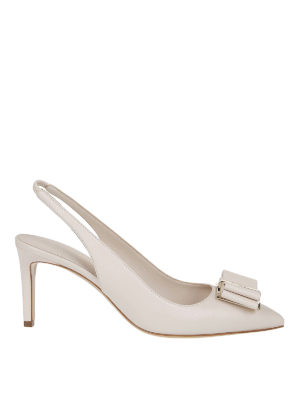 SALVATORE FERRAGAMO: court shoes - Zahir 70 leather pumps