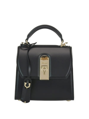 SALVATORE FERRAGAMO: borse a tracolla - Borsa a tracolla mini Boxyz in pelle