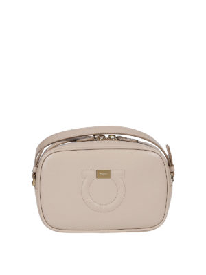 SALVATORE FERRAGAMO: Umhängetaschen - Umhängetasche - Hellbeige