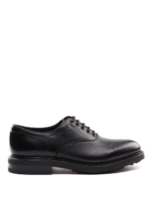 SALVATORE FERRAGAMO: lace-ups shoes - Tanger leather Oxford shoes