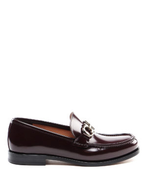 SALVATORE FERRAGAMO: Loafers & Slippers - Rolo brushed leather loafers