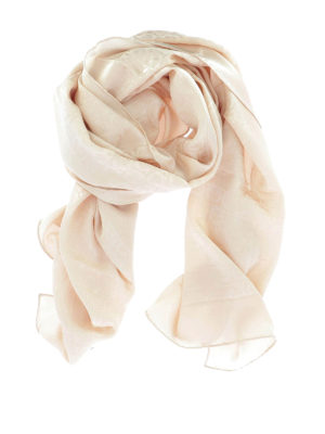 SALVATORE FERRAGAMO: sciarpe e foulard - Stola The Ganci rosa