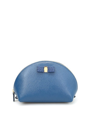 SALVATORE FERRAGAMO: portafogli - Mini astuccio con fiocco Vara