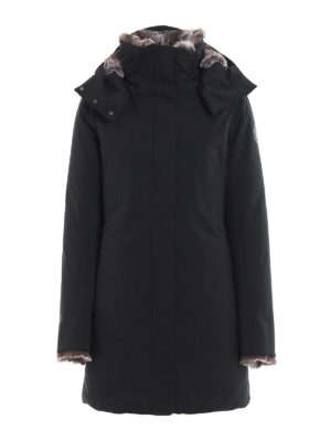 Save The Duck: Lange Daunenmäntel - Daunenmantel - Schwarz