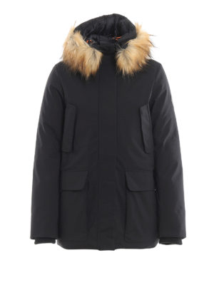 Save The Duck: padded coats - Arctic Rainy eco-friendly black padded coat