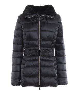 Save The Duck: Lange Daunenmäntel - Daunenmantel - Blau