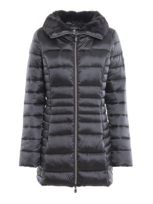 Save The Duck: Lange Daunenmäntel - Daunenmantel - Grau