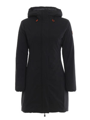 Save The Duck: padded coats - Rainy hooded padded coat