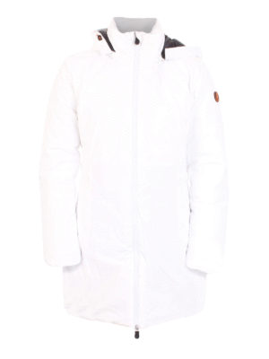 Save The Duck: Lange Daunenmäntel - Daunenmantel - Weiß