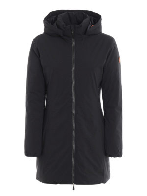 Save The Duck: Lange Daunenmäntel - Daunenmantel - Schwarz