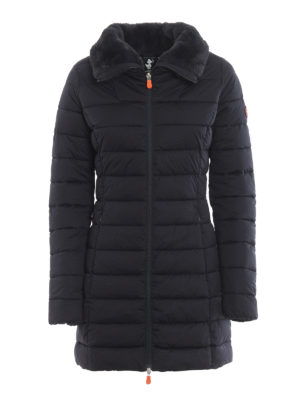 Save The Duck: padded coats - Stretch fitted padded coat