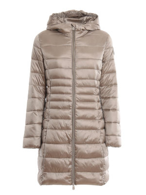 Save The Duck: padded coats - Ultra light breathable hooded padded coat
