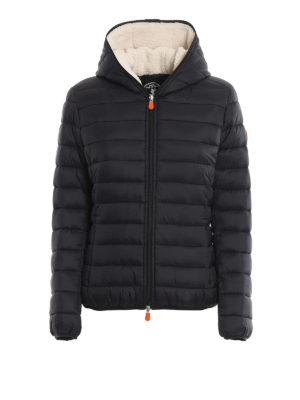 Save The Duck: padded jackets - Black nylon padded jacket with soft lining