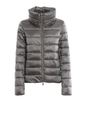 Save The Duck: padded jackets - Funnel collar nylon puffer jacket