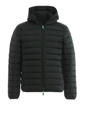 Save The Duck: padded jackets - Recycled hooded padded jacket