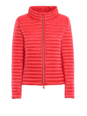 Save The Duck: giacche imbottite - Giacca rossa imbottita in nylon Iris