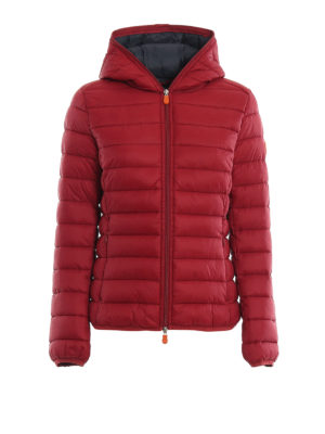 Save The Duck: Kurze Daunenjacken - Daunenjacke - Dunkelrot