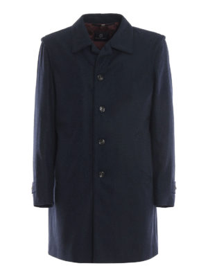 SCHNEIDERS: cappotti corti - Cappotto loden classico blu grigio