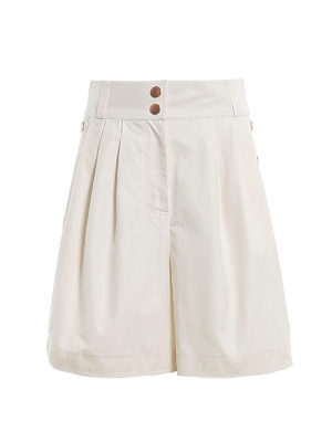 SEE BY CHLOE': Shorts - Shorts - Crema