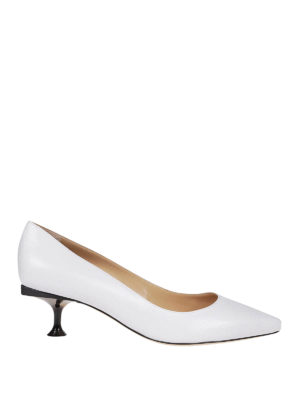 SERGIO ROSSI: scarpe décolleté - Décolleté Sr Milano in nappa bianca