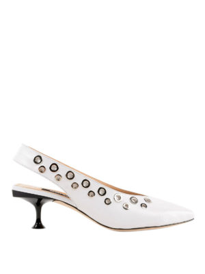 SERGIO ROSSI: scarpe décolleté - Slingback Sr Milano con occhielli