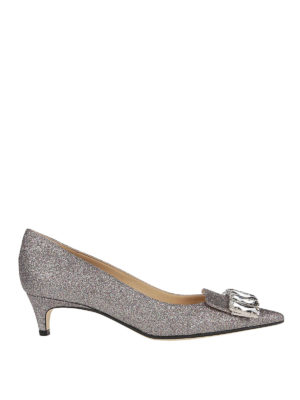 SERGIO ROSSI: scarpe décolleté - Décolleté gioiello sr1 in glitter