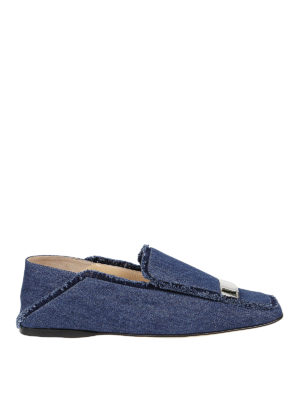 SERGIO ROSSI: Loafers & Slippers - Sr1 denim loafers