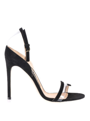 SERGIO ROSSI: sandali - Eleganti sandali Karen neri