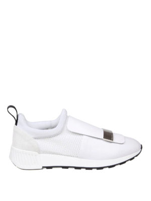 SERGIO ROSSI: sneakers - Sneaker bianche sr1 Running