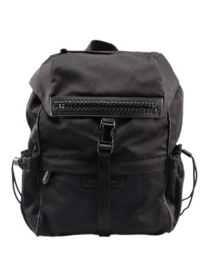 STELLA McCARTNEY: zaini - Zaino in nylon con spallacci logati