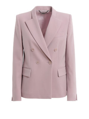 STELLA McCARTNEY: blazers - Wool double-breasted blazer